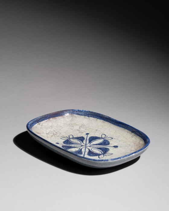 Image 1 of Piatto in ceramica danese di metà secolo Michael Andersen e Marianne Starck Bornholm