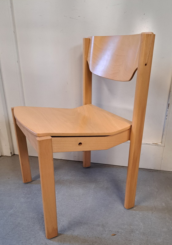 Image 1 of 4 x Deense Design Stoelen Stapelbaar