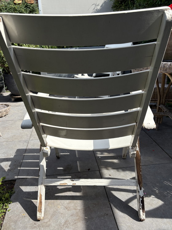 Image 1 of Vintage Herlag wooden garden chairs and table