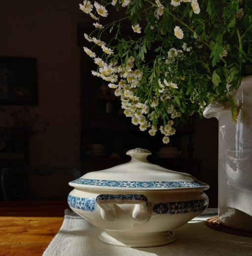 Longchamp „René“ Suppenterrine aus Eisenstein – servies, Ceramic (photo 2 of 12)