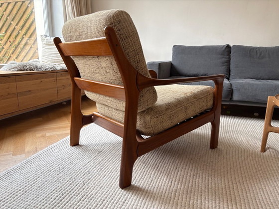 Image 1 of Scandinavian vintage armchair, teak wood