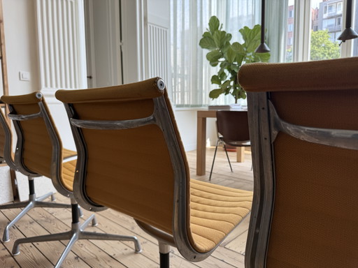 5x Herman Miller Eames ea102 in Vintage Gelb