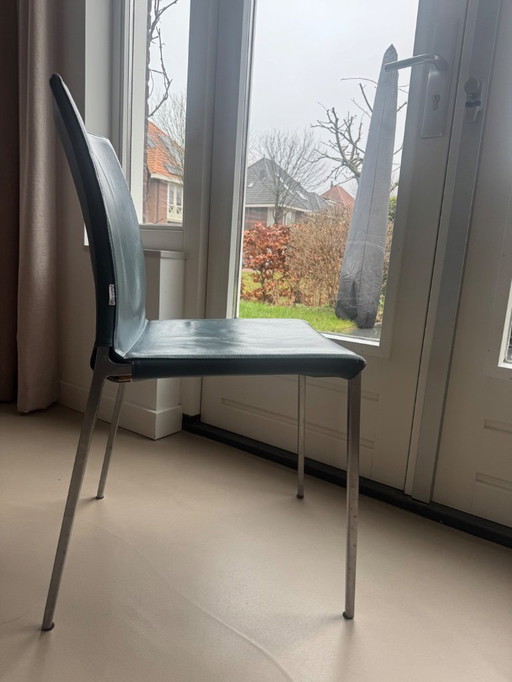 4 sedie da pranzo Zanotta Lia Design