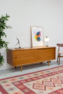 Vintage Wilhelm Franzmeyer credenza cassettiera bassa