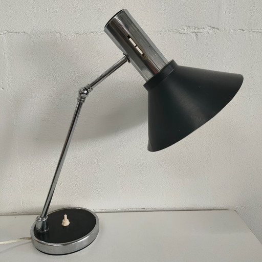 Vintage 60 ies Stilux Milano vintage Tischlampe(n) Schreibtischlampe (schwarz und eine rote)