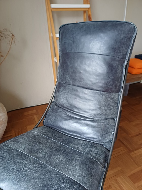 Poltrona Brutus Antracite – Shabbies Amsterdam, Poltrone, Leather, Metal (photo 6 of 10)
