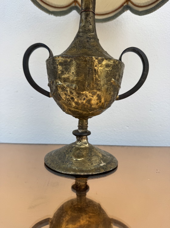 Brutalistische lamp van Max Bré, jaren 60 – Tafellampen, Bronze (photo 8 of 15)