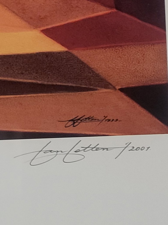 Lithographie von Jan Jetten, Titel Schuren, (1950) – Lithographien & Drucke, Glass, Paper (photo 4 of 5)