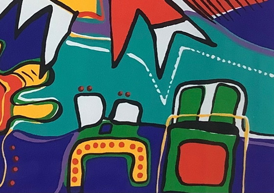 Image 1 of « Laisse faire ». Sérigraphie de Marianne Naerebout