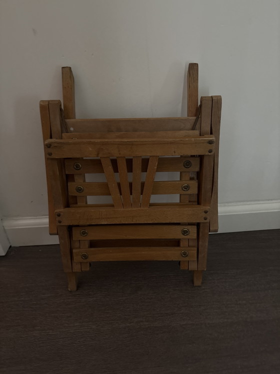 Chaise pliante pour enfants Thonet – Chaises pliantes, Metal, Wood (photo 5 of 5)