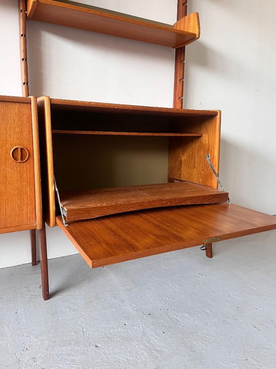 Image 1 of Libreria modulare di John Texmon, Norvegia, anni '60.