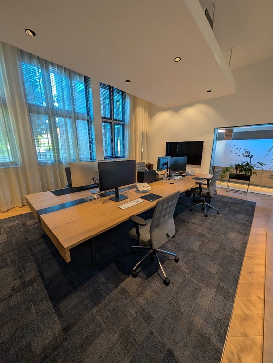 Image 1 of Design Workbench based on Vitra Design – massief eiken & staal