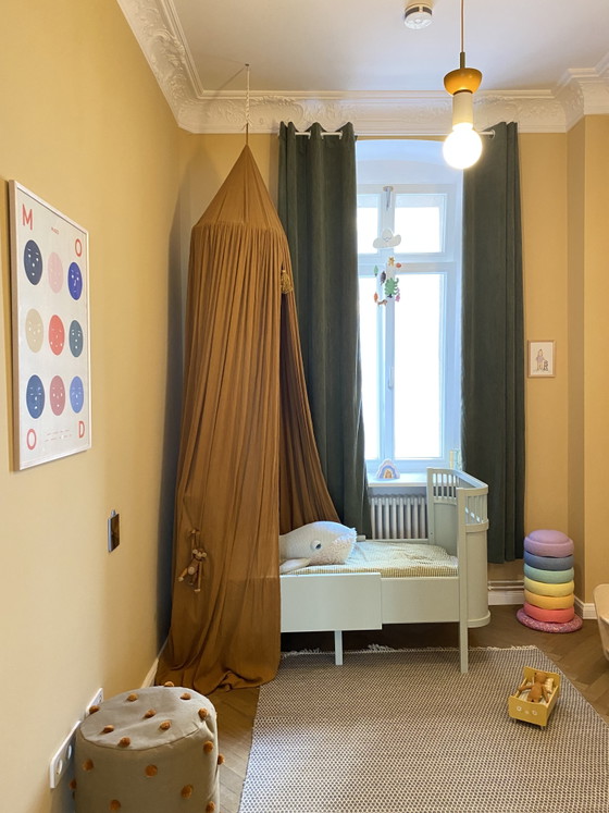 Image 1 of Lettino Sebra per neonati e bambini con materasso