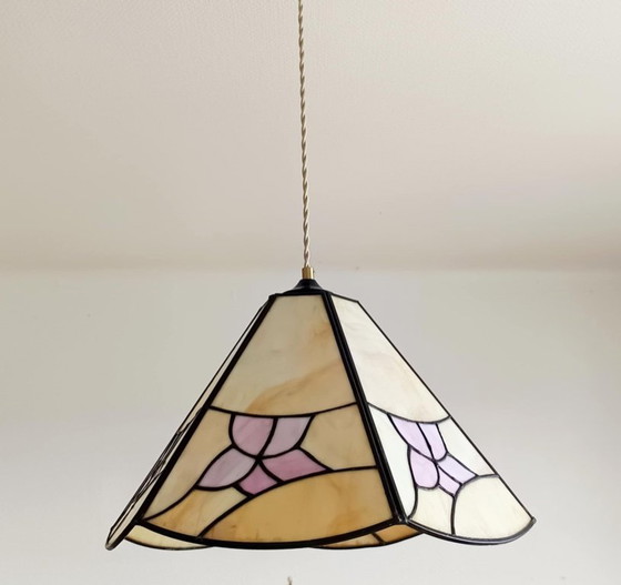 Image 1 of Lampadario art déco stile Tiffany 1940