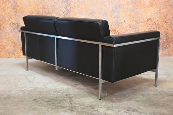 Image 1 of Canapé design Harvink Kadanz en cuir noir