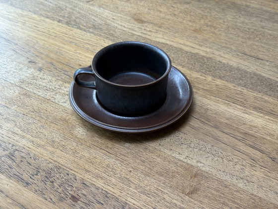 Image 1 of 65-piece Arabia Ruska Vintage Tableware Set by Ulla Procopé – Scandinavian Mid-Century Design