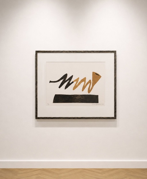 Lithograph by Klaas Gubbels
