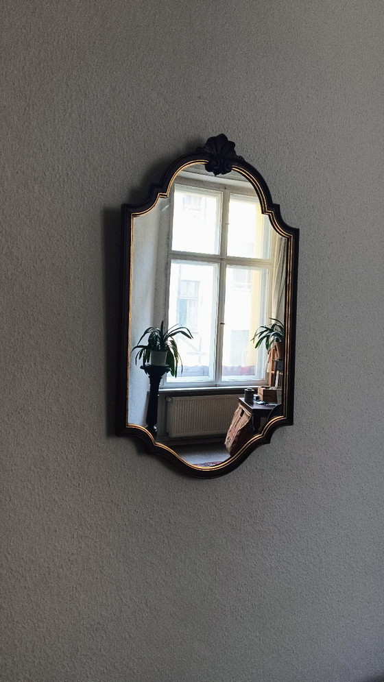 Vintage Deknudt Mirror (Belgium) – Hollywood Regency – 93 x 56 cm – Glass (photo 3 of 7)