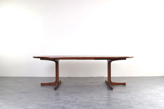 Image 1 of Mid-Century Danish Teak Extendable Dining Table, 1960s.