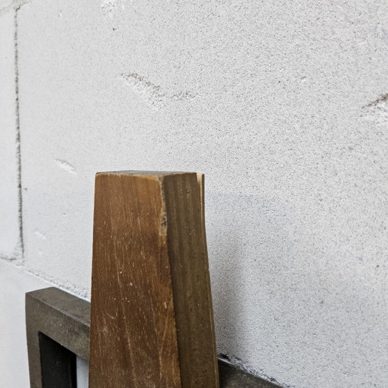 Image 1 of Appendiabiti da parete vintage (anni '60) (appendiabiti in stile Mid-Century Modern) in legno e metallo