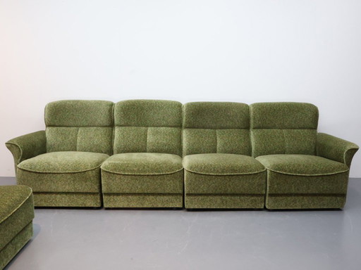 Vintage modulebank | 4-Delig | Top staat | Groen