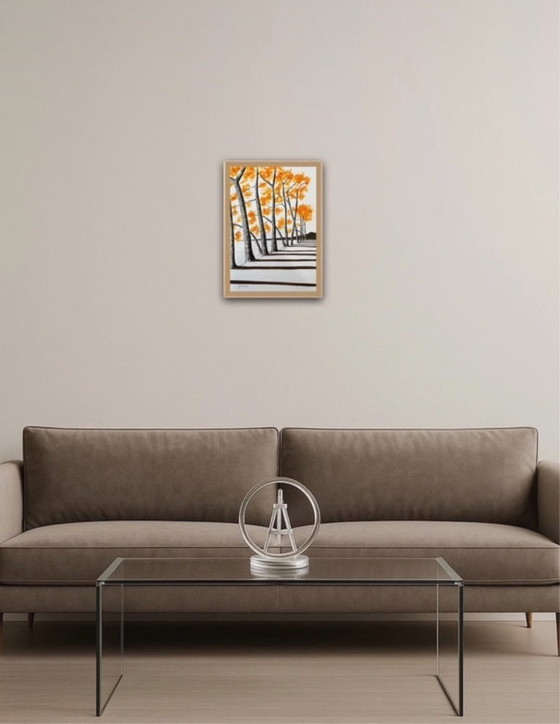 Image 1 of Encre sur papier blanc 30x21cm