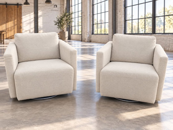 Walter Knoll Nelson Armchair (2x) – Cotton (photo 18 of 18)