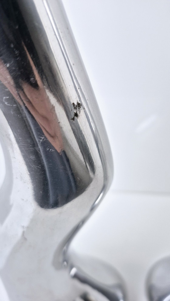 Image 1 of 2 candelabros IKEA Anna Everlund / Efverlund, patrón en zigzag, años 80