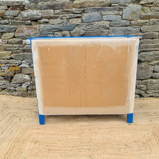 Blue Parisian Cabinet – High Boards, Wood (photo 9 of 14)