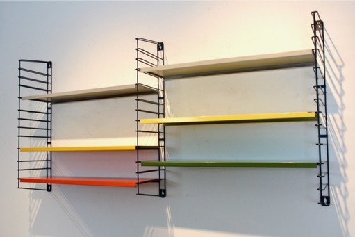 Tomado Holland Original Metal Industrial Multicolor Armario de Pared Modular