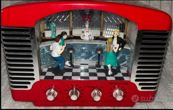 Image 1 of RADIO DANCE AT THE DINER Mr. CHRISTMAS AM FM 12 SONG WITH BOX