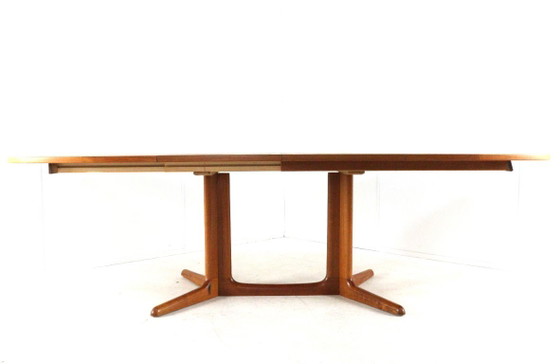 Grande tavolo da pranzo ovale allungabile 2x Gudme, design danese vintage – Tavoli da pranzo, Wood (photo 14 of 19)