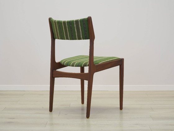 Image 1 of Juego de dos sillas de teca, diseño danés, década de 1970, fabricadas en Dinamarca.