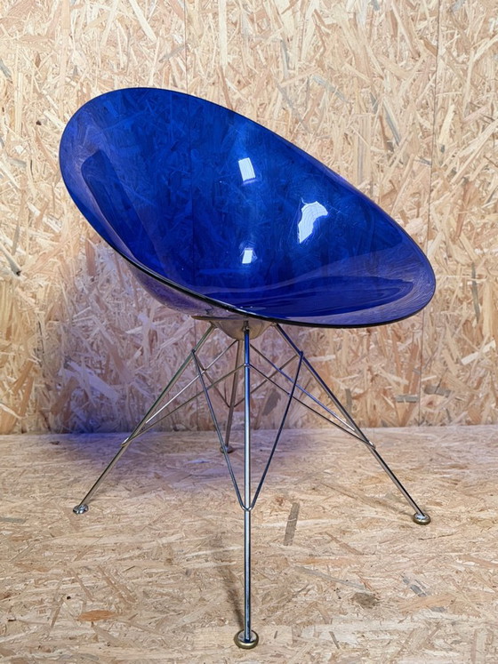 2 X Kartell Ero|S|ontwerper Philippe Starck – Eetkamerstoelen, Chrome, Modern (photo 21 of 28)