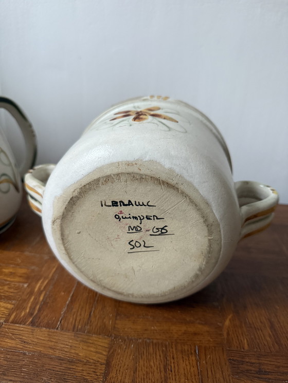 Image 1 of Set vaso e brocca Keraluc Quimper