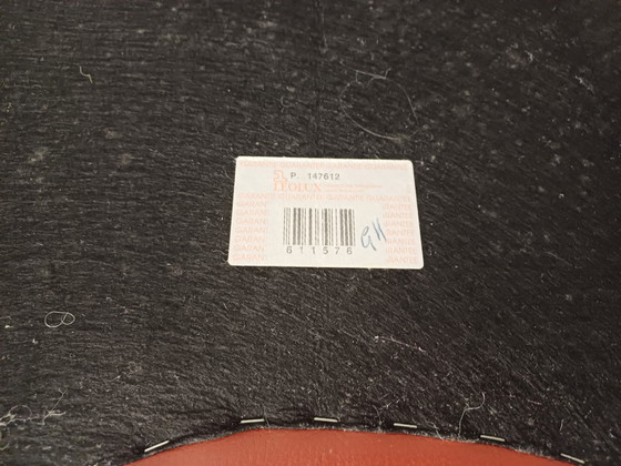 Image 1 of Leolux Dolcinea Sessel (2 Stück) Leder Senso 4100 Rust Alu poliert Stuhlbeine