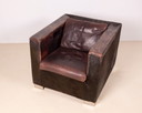 Rodolfo Dordoni Suitcase Armchair in Pony Leather, 1997 Minotti