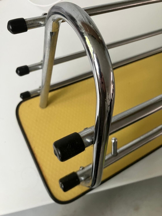 Image 1 of Jaren 50 kapstok met hoedenplank 