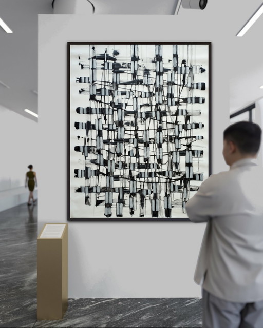 Natia Antadze Abstract Composition XXL