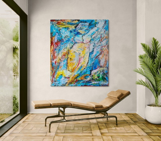 Image 1 of Jovan Srijemac (1962) - Running against the wind