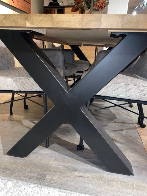 Image 1 of Henders & Hazel Metalox dining table - 200x100