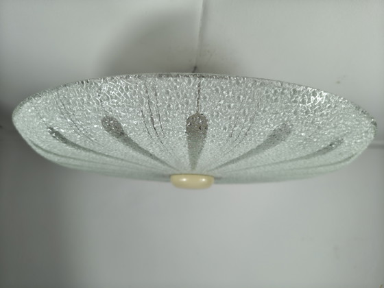 Image 1 of Vintage plafondlamp 2 fittingen