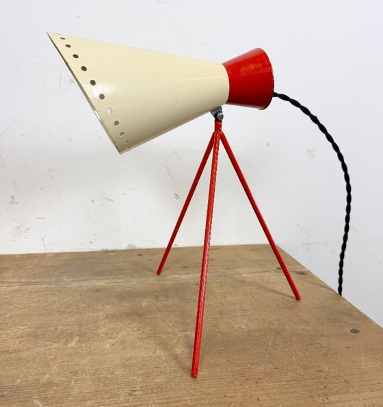 Image 1 of Vintage Midcentury Table Lamp by Josef Hůrka for Napako, 1950s