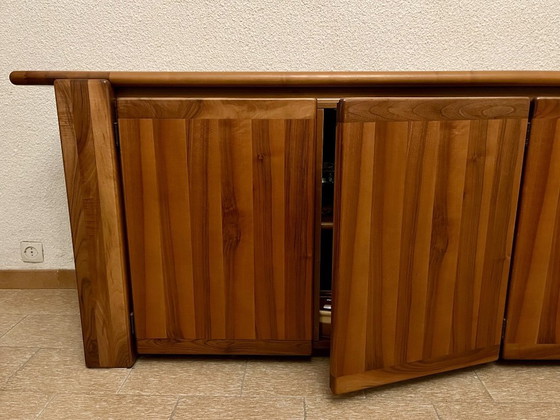 Image 1 of Set: Dining Table with 6 Chairs and Sideboard "Sapporo" by Mario Marenco