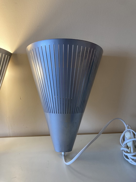 Image 1 of 2x Vintage Ikea Klyka Wandlampjes