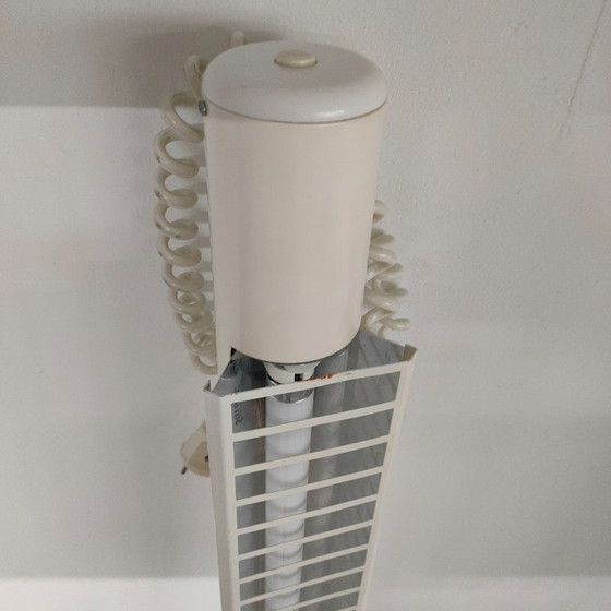 Image 1 of Vintage 1970s fluorescent 'Pop art style' tube ceiling light