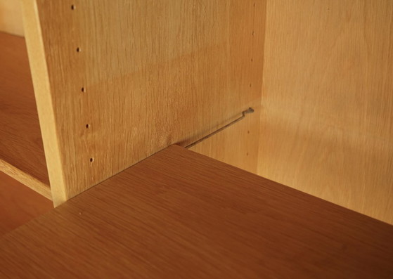 Image 1 of Eikenhouten boekenkast van Børge Mogensen voor Karl Andersson & söner. Zweden, jaren zestig