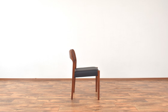 Image 1 of Mid Century Teakhouten Eetkamerstoelen Door Arne Hovmand-Olsen Voor Mogens Kold, 1960S, Set Van 4