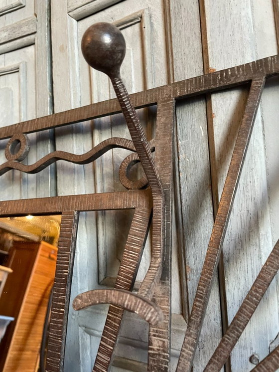 Image 1 of Wandgarderobe, Art-déco-Stil, 1930er Jahre, Französisch