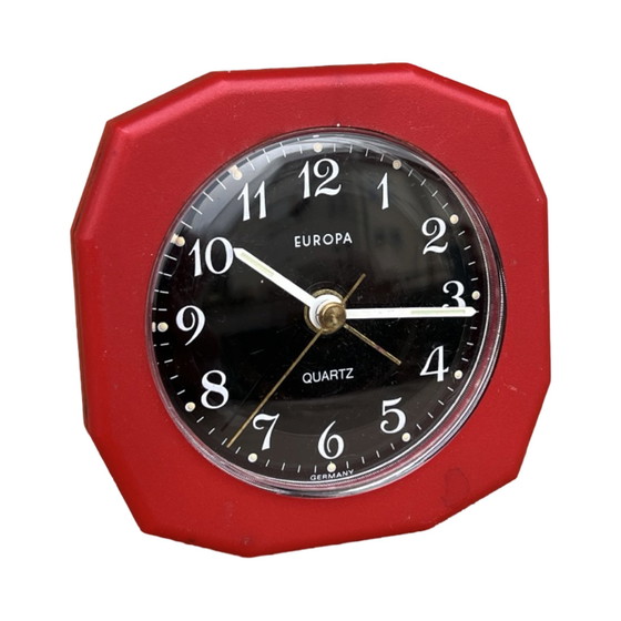 Image 1 of Small Electric Alarm Clock, Europe, Germany 1960s